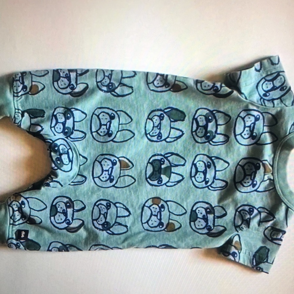 Romper frenchies pattern color bodysuit - Picture 4 of 5